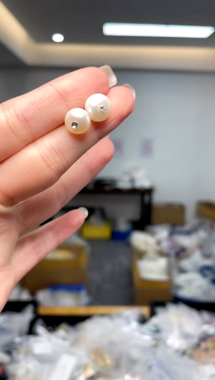 【闪购商品】淡水珍珠·银S925镶嵌（多样性单个发货）