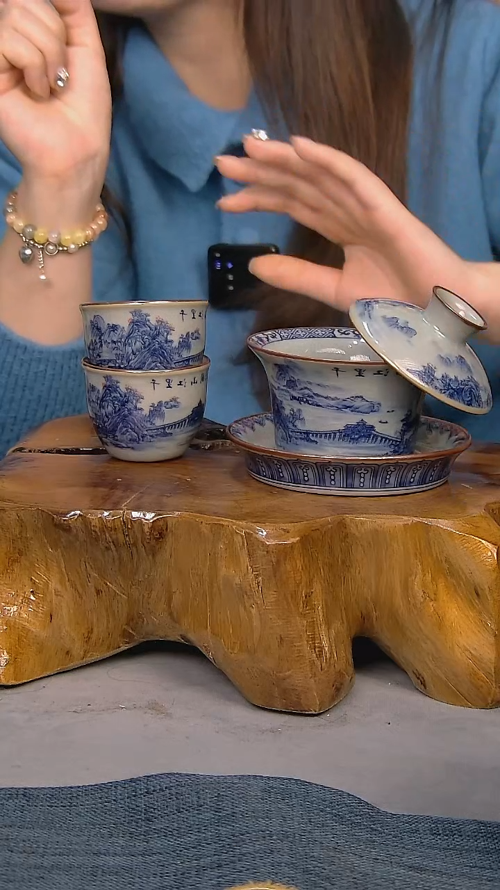 【闪购商品】简装家用款3件套 陶瓷家用茶具系列