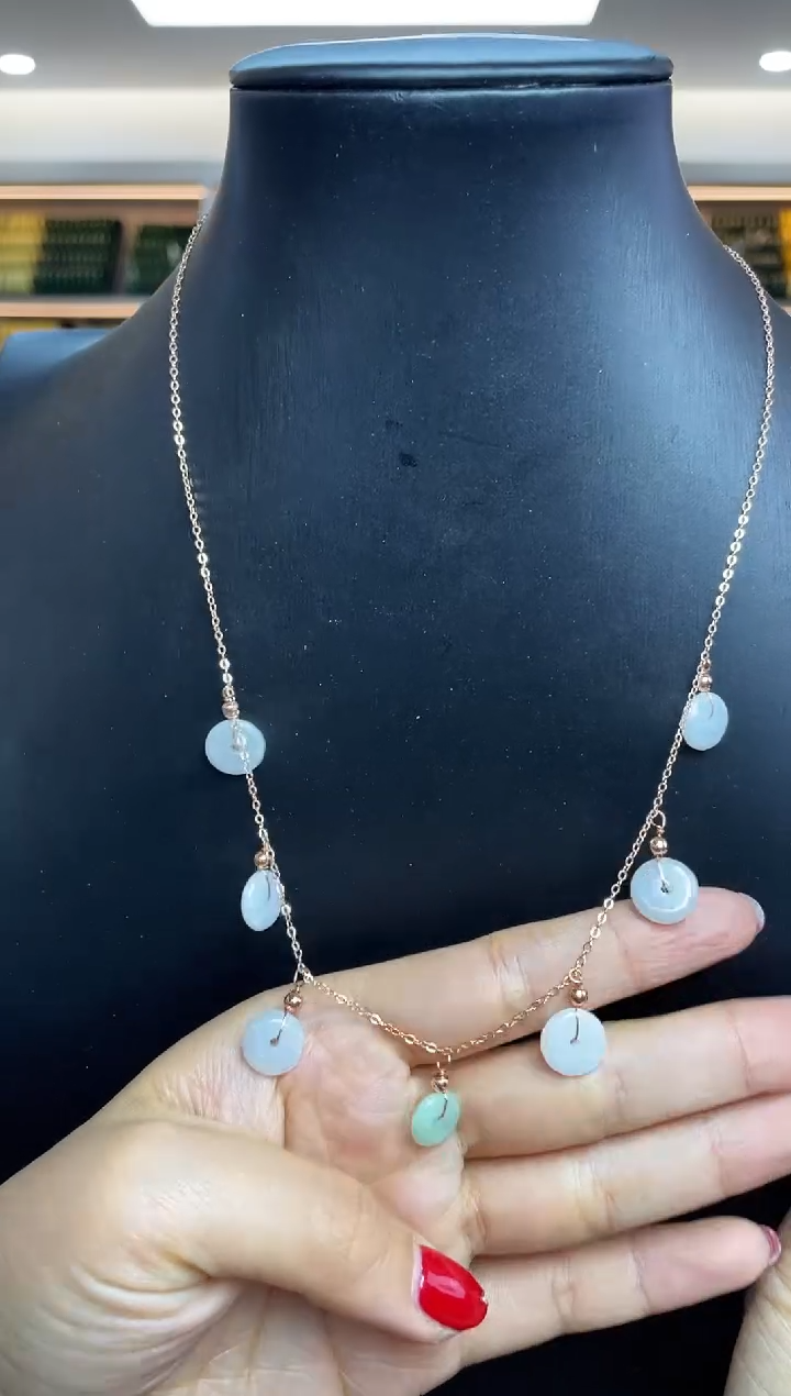 【闪购商品】翡翠颈饰银S925镶嵌多样性发一件