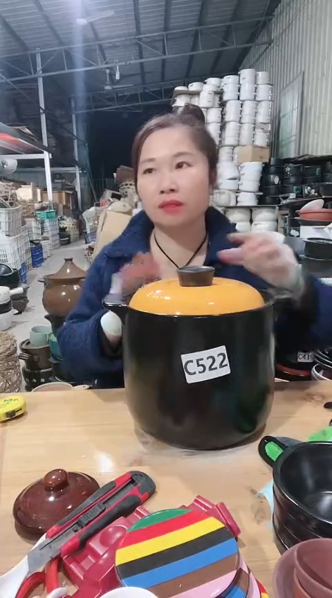 【闪购商品】c522明显瑕疵黑锅孤品