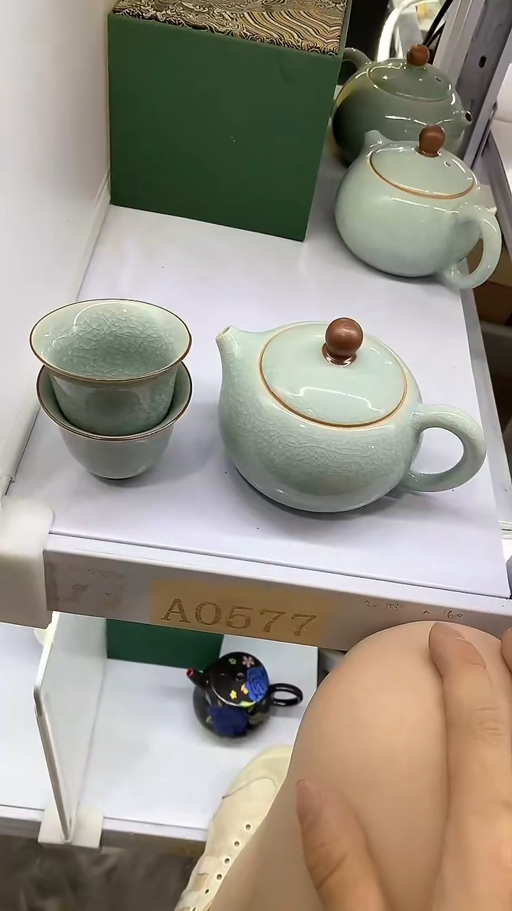 瓷片陶瓷茶器孤品1套