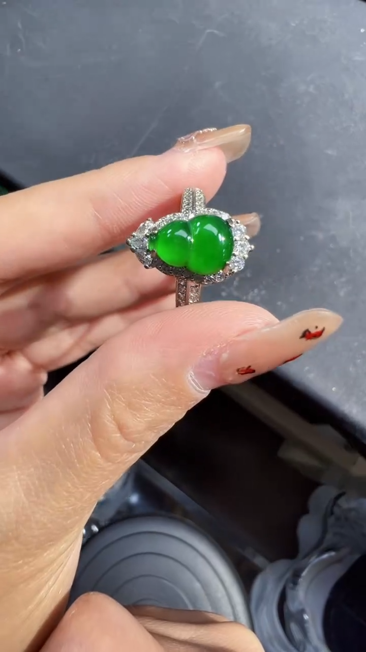 【闪购商品】翡翠戒指未镶嵌戒指商品多样性发货1