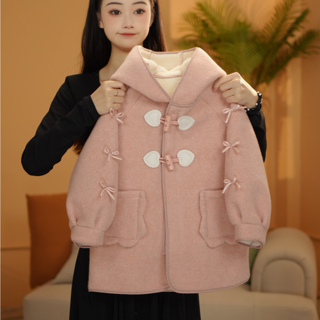 女童2025秋冬款新款女中大童冬装气质棉服外套DWT00586-590