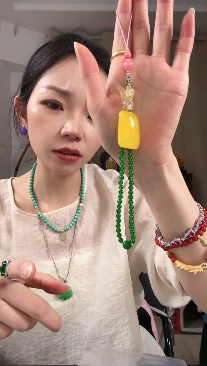 【闪购商品】琥珀颈饰未镶嵌E604EEEEE