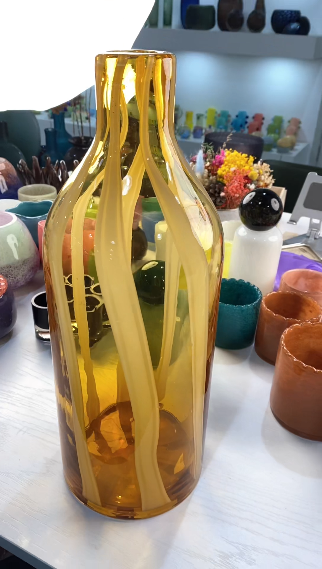 【闪购商品】琉璃慕忆家花瓶