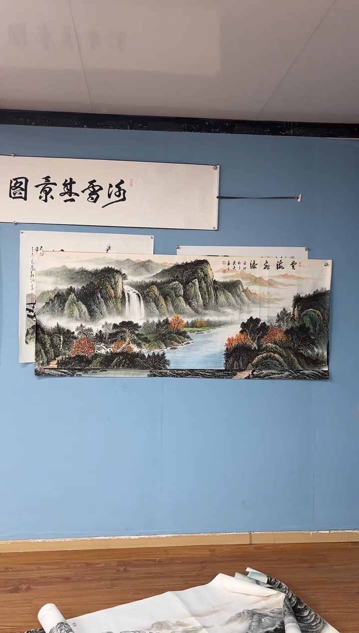 【闪购商品】国画郭建亮老师山水