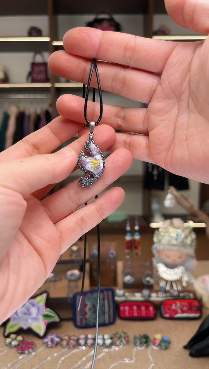 织绣1880黔东南苗族刺绣