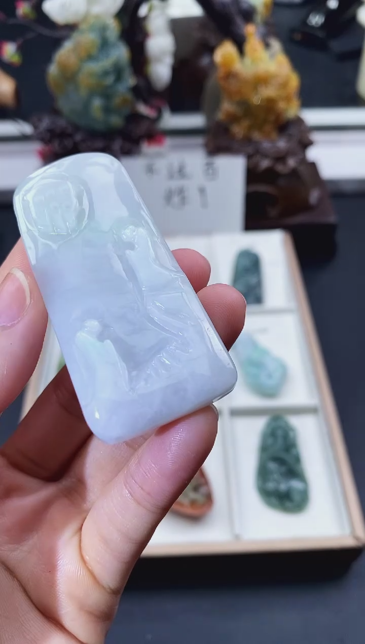 颈饰未镶嵌翡翠天然缅甸A货翡翠