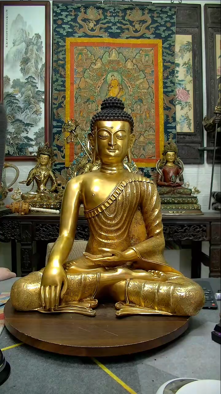 【闪购商品】释迦牟尼铜像造像收藏造像