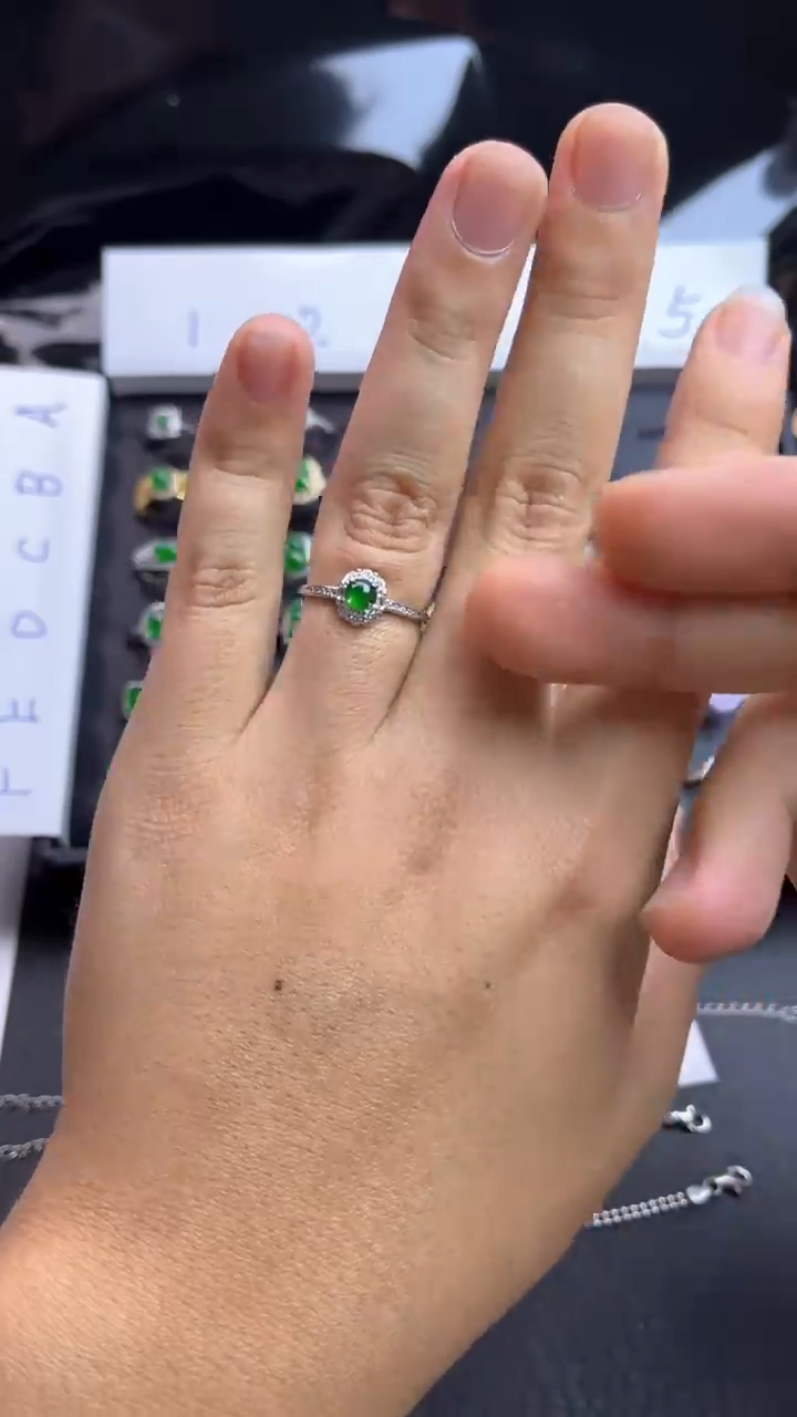 【闪购商品】翡翠戒指未镶嵌女款