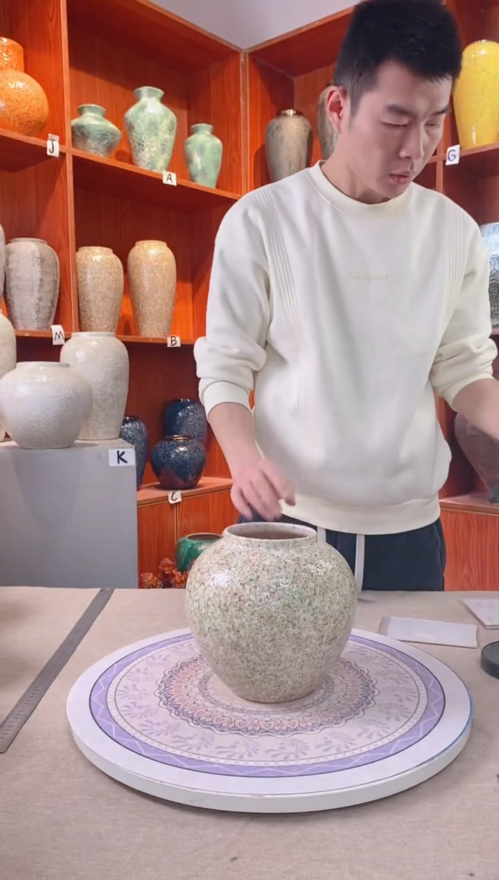 【闪购商品】瓶 陶瓷花瓶 无花 绿野仙踪 小号