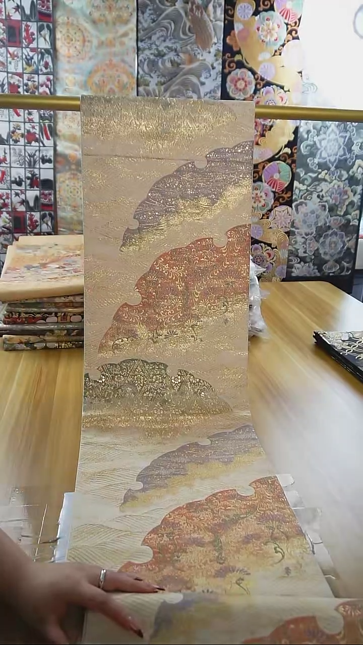 【闪购商品】织绣织锦43六通雪伦纹