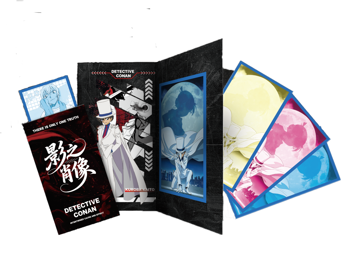 柿橙【平拆】月光文创——【侦探密令】柯南限定抽拉卡盲盒（默认代拆）