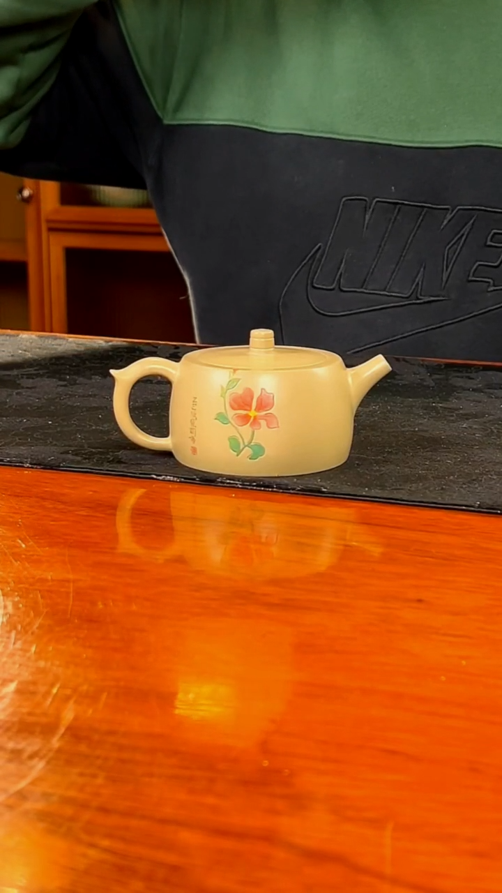 【陶点茶Yun】建水紫陶 多道刻填 白泥壶