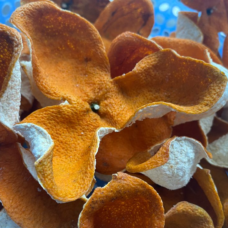 （收藏级茶枝柑大红)2025年浦北新树大红皮