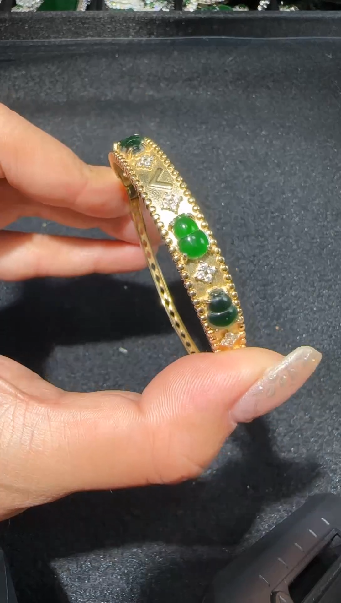 【闪购商品】翡翠手镯（开口镯）未镶嵌多样性发货拍一发一