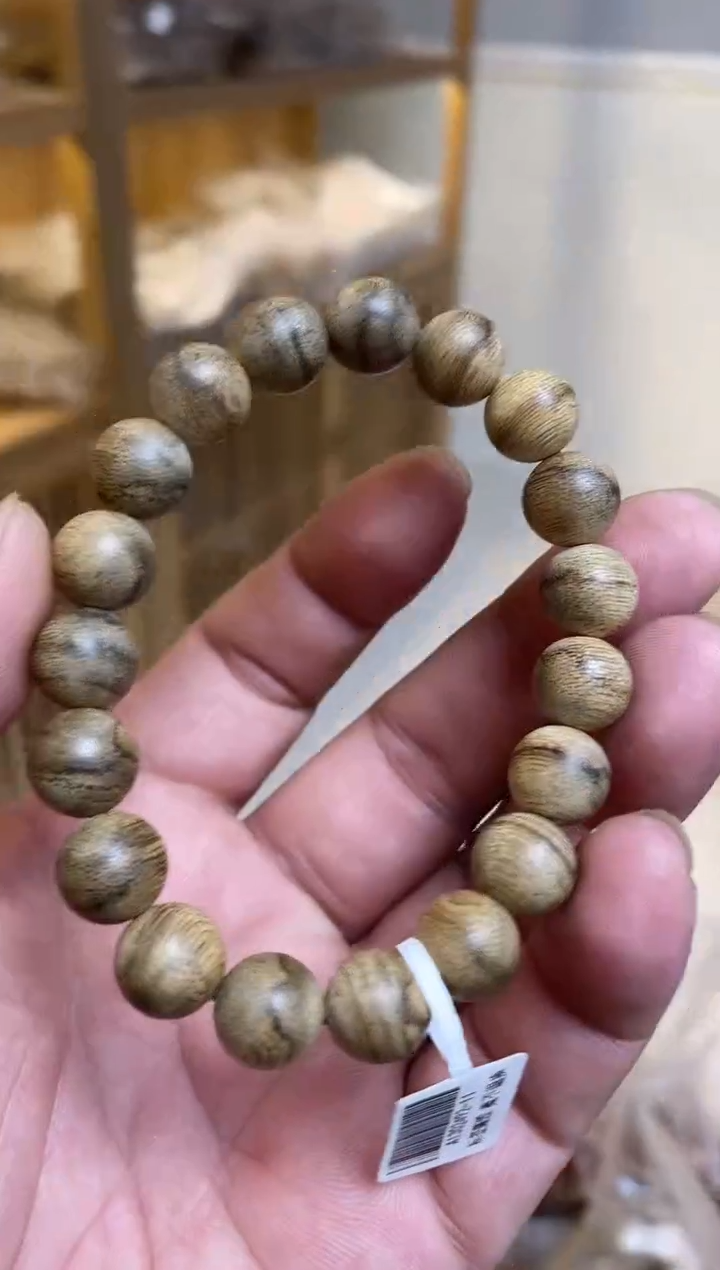 【闪购商品】沉香手串达拉干圆珠单圈1.1多样性发其一