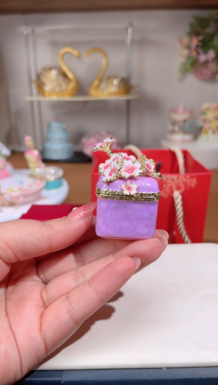 【闪购商品】易尚宝珐琅彩首饰盒