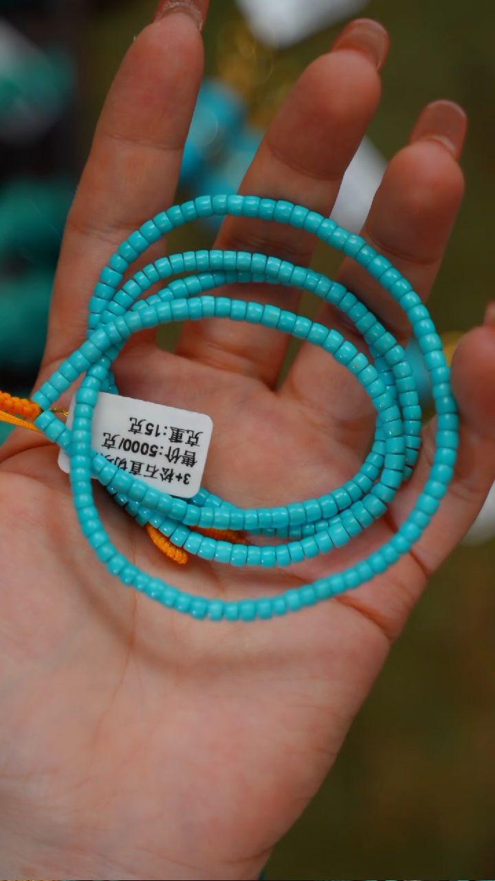 未镶嵌绿松石珠宝奇石B004