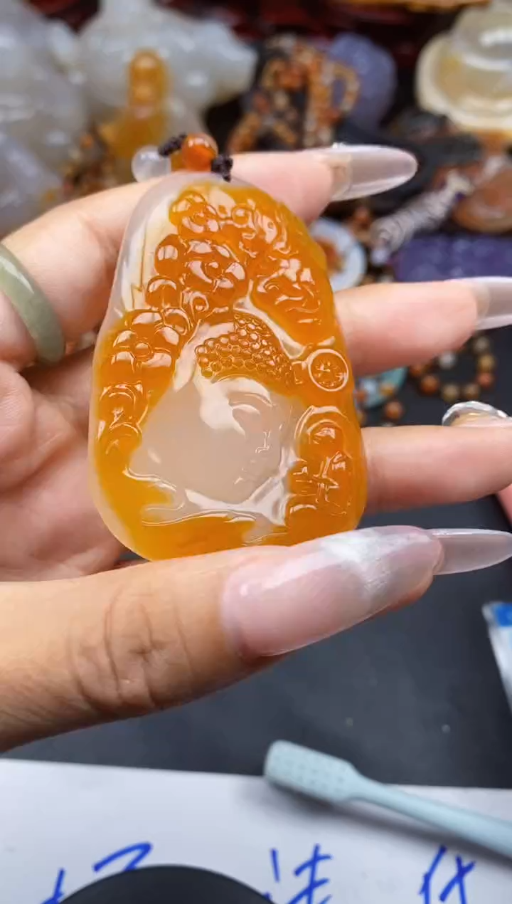 【闪购商品】玛瑙/玉髓颈饰未镶嵌ll