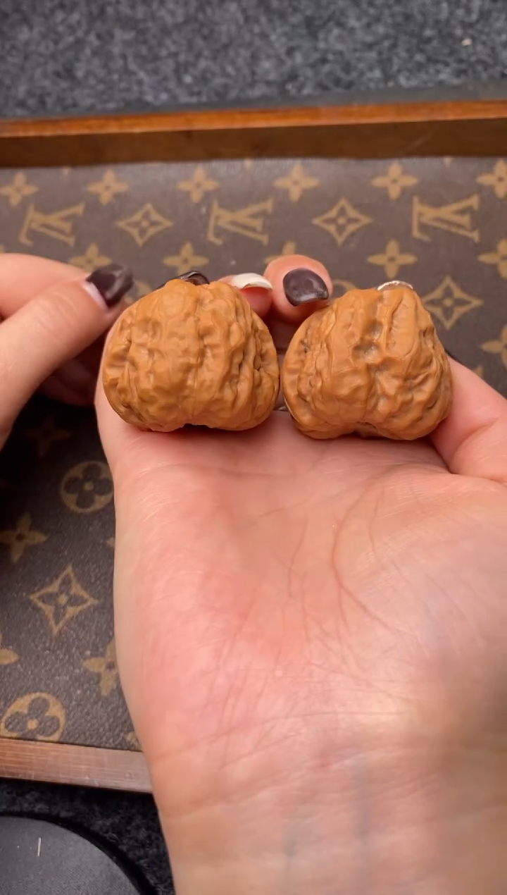 把件文玩核桃b249号39尺蛤蟆头