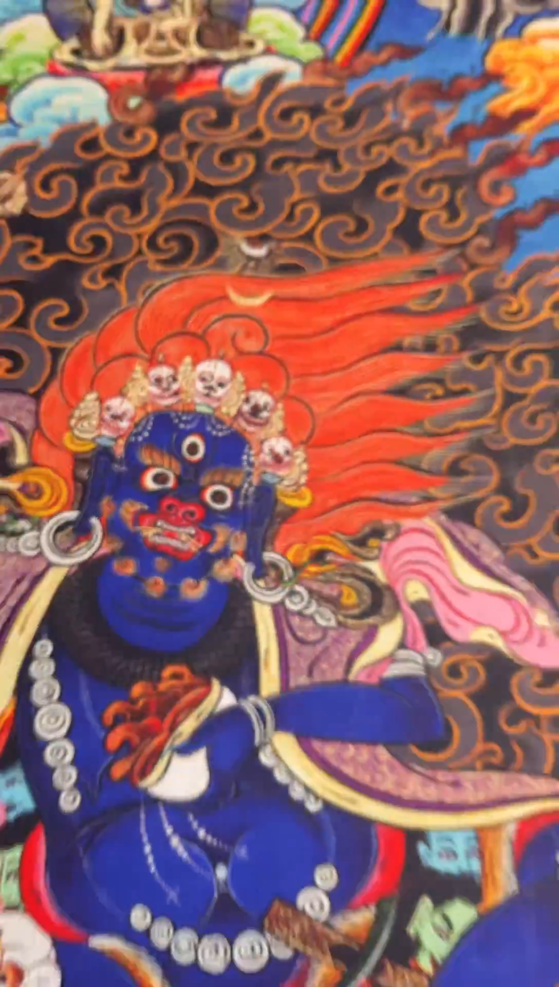 卷轴画东东唐卡tk16