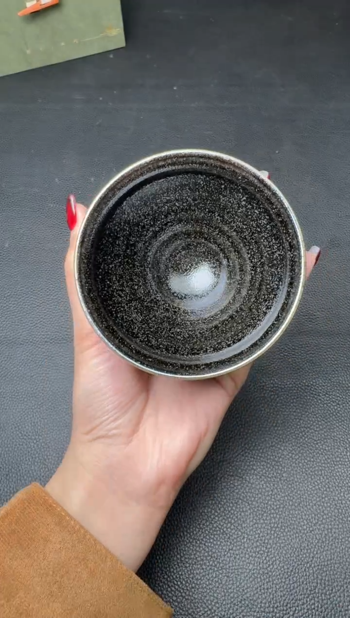 【闪购商品】茶盏建盏故事许杰龙窑柴烧92