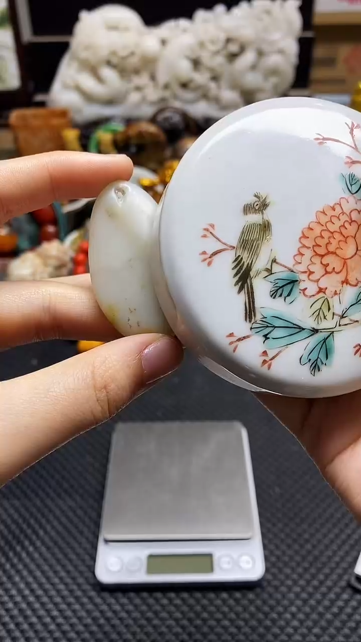 【闪购商品】瓷片瓷片瓷器 摆件1个