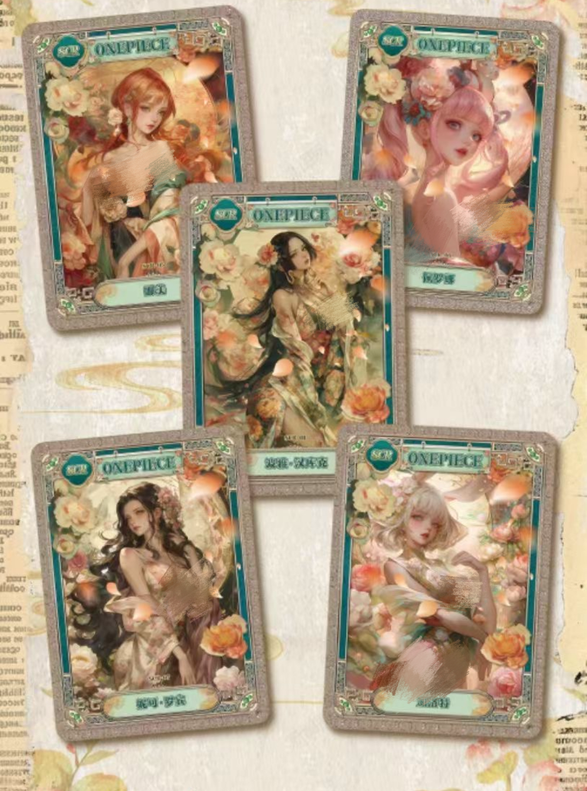 手会 a 远航文化海贼王 第一弹 二创卡牌收藏盲盒