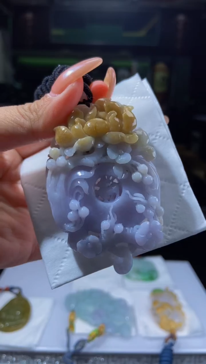 【闪购商品】定制翡翠未镶嵌XLJ毛货翡翠XA00060