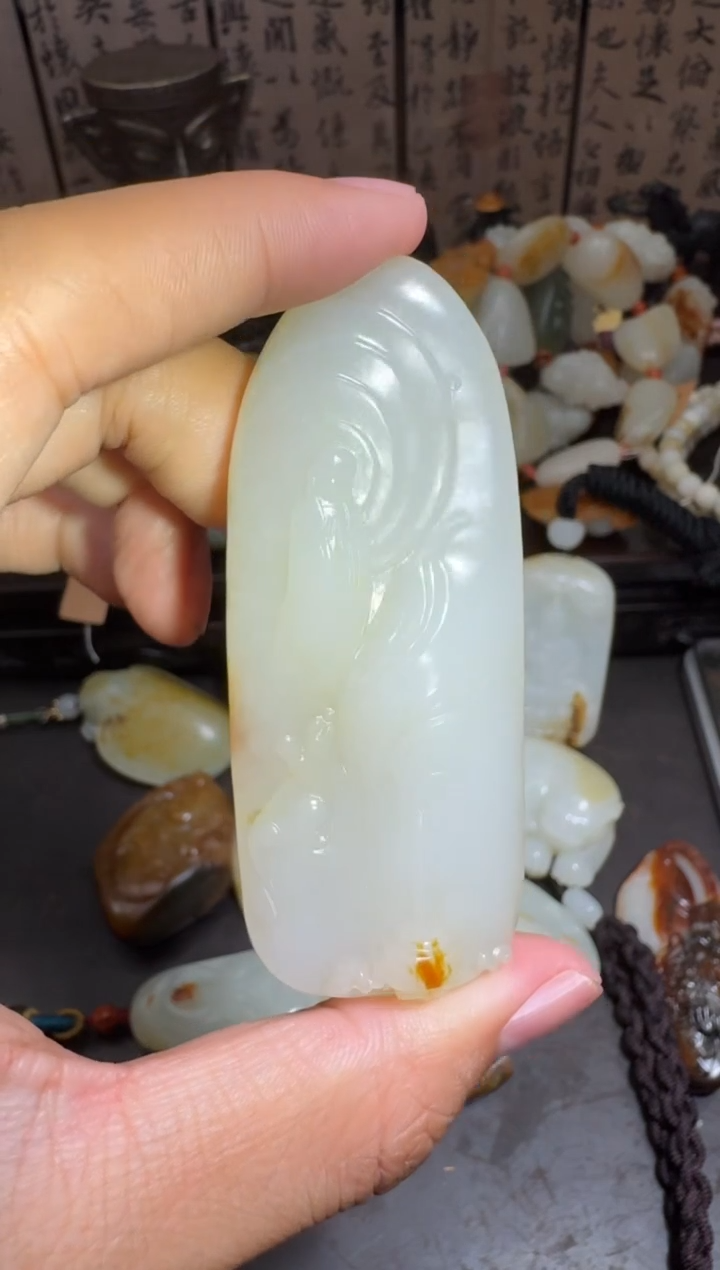 未镶嵌和田玉挂件和田玉