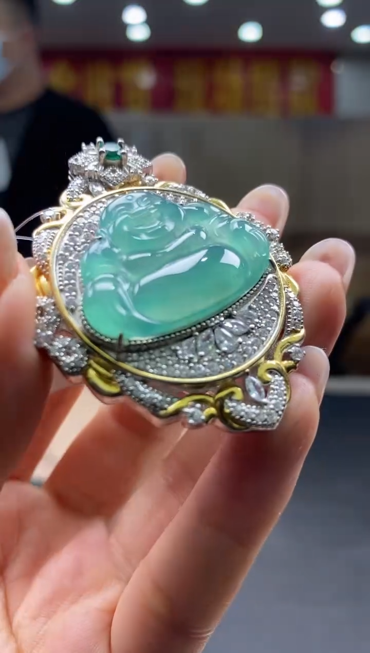 【闪购商品】翡翠颈饰未镶嵌********q32