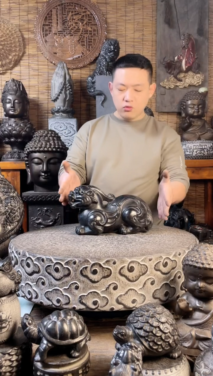 【闪购商品】30经典貔貅天然青石雕刻