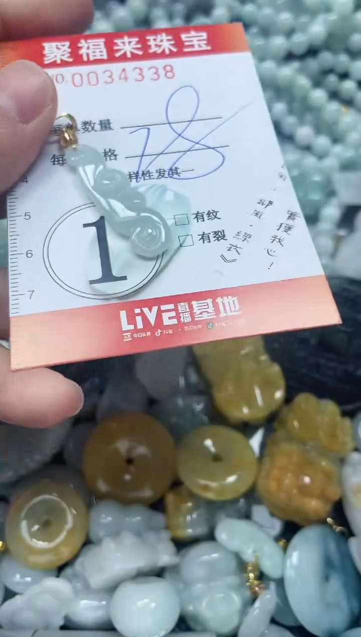 【闪购商品】翡翠颈饰未镶嵌闪购0034338