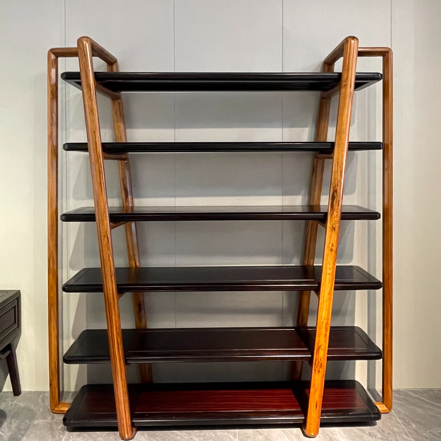 【包邮】雅阁系列乌金木伸缩展示架1730*450*1850H