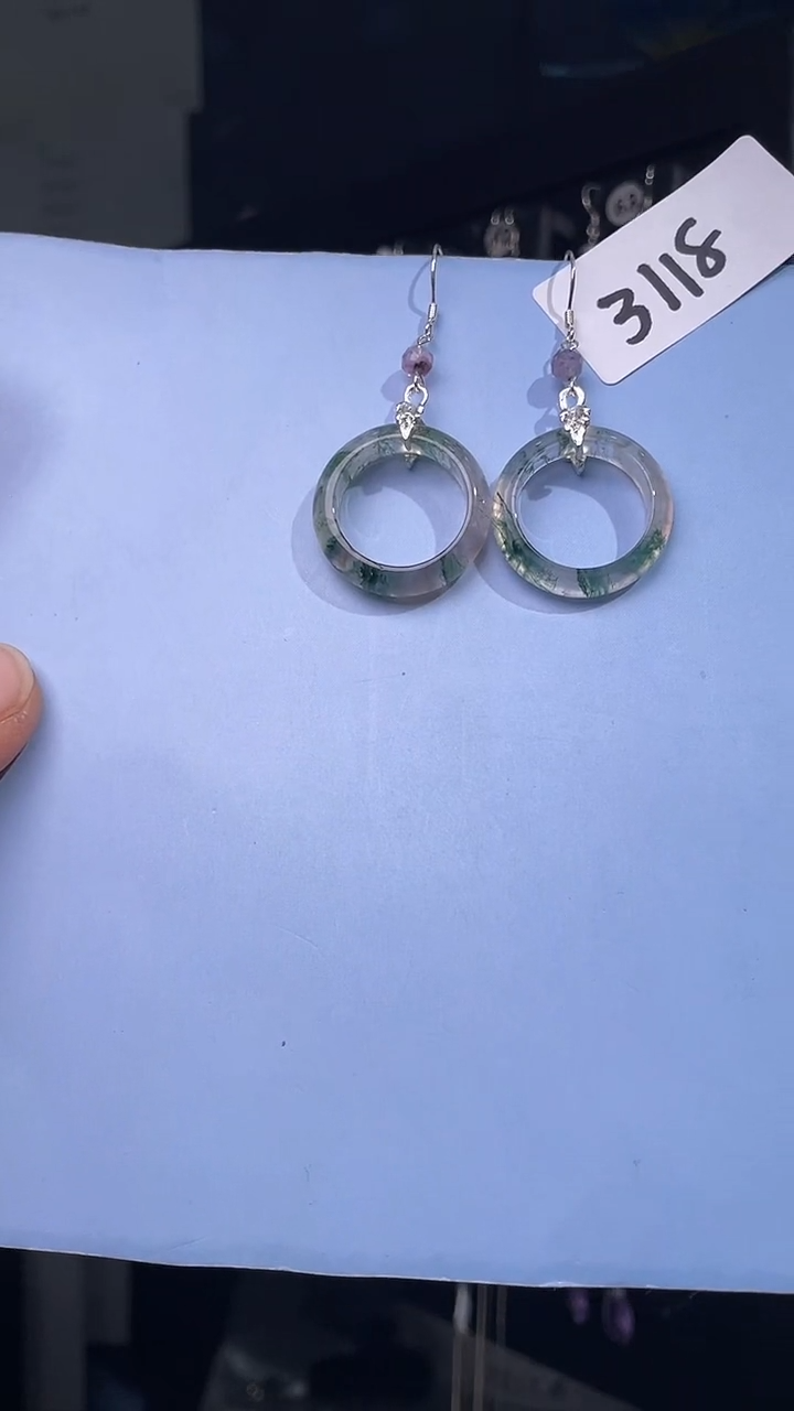 未镶嵌耳饰玛瑙/玉髓喜欢拍