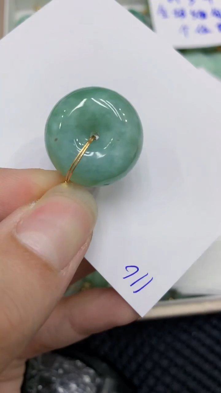 颈饰未镶嵌翡翠缅甸A货翡翠