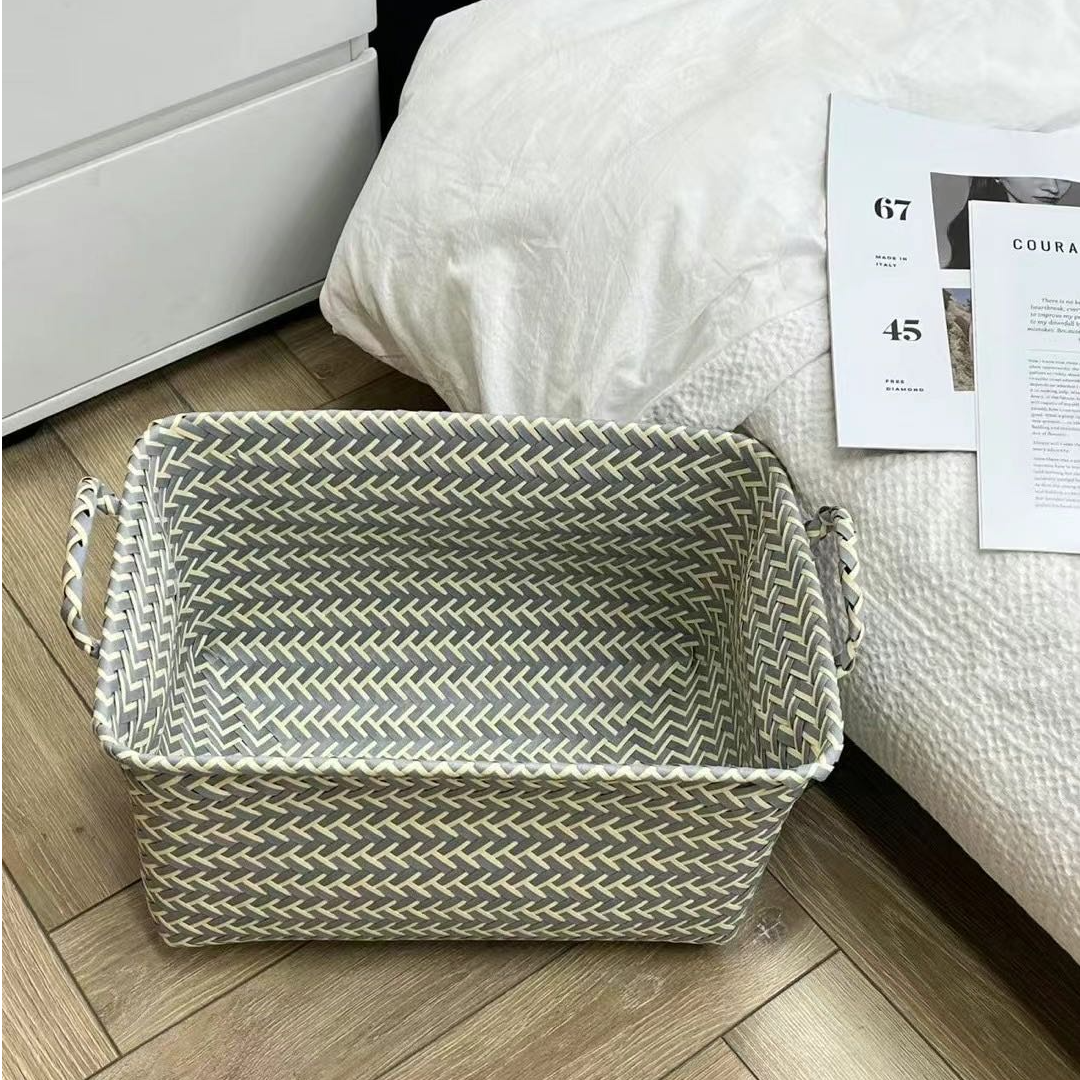 多用途大号编织收纳筐40*25*20cm