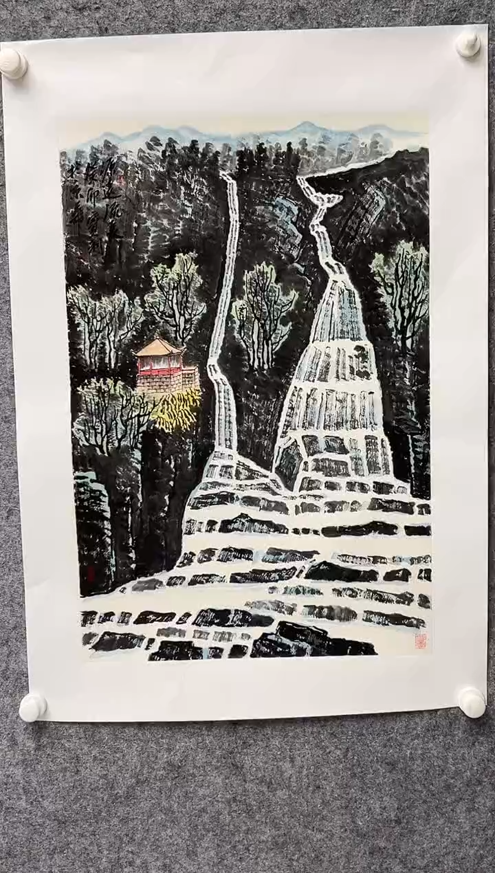 【闪购商品】绘画赵保利-2.7平尺-国画作品