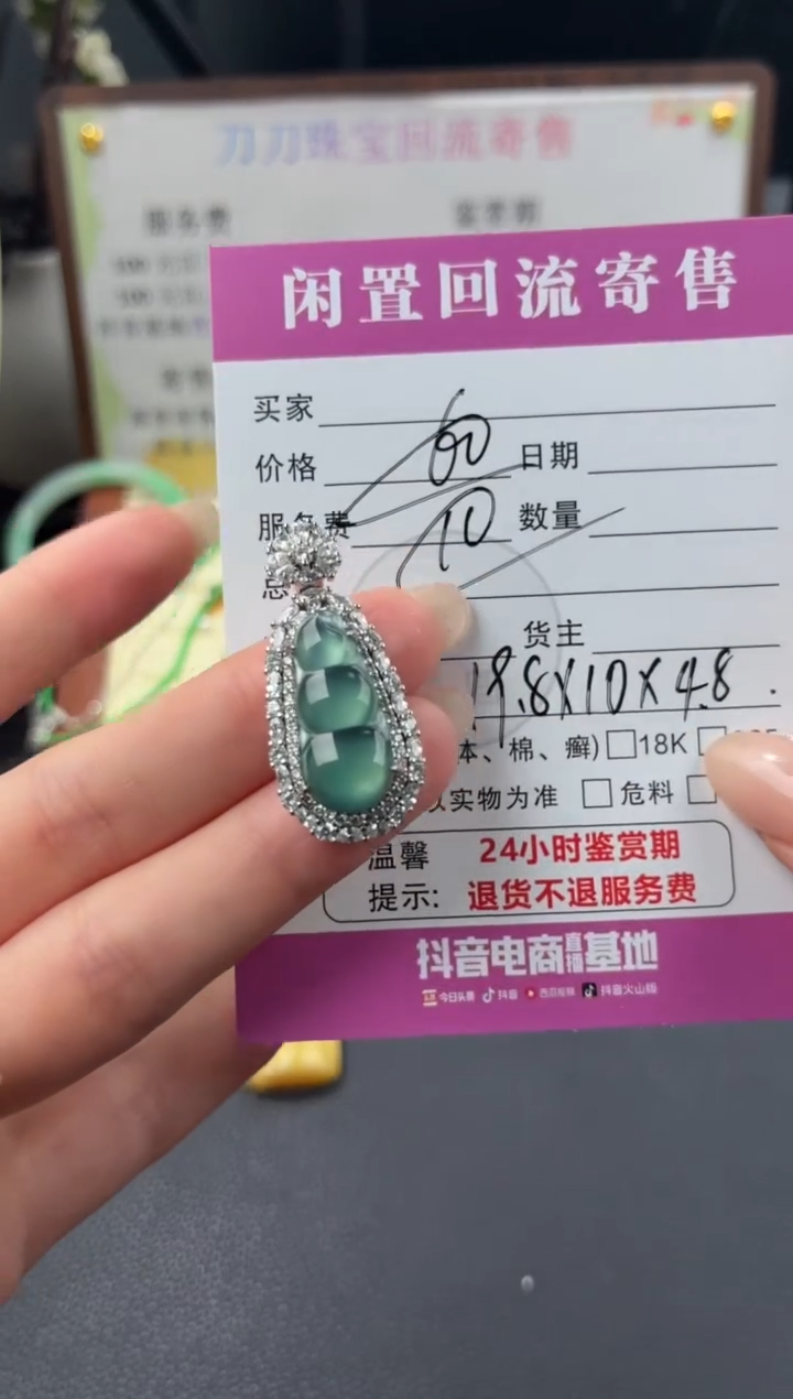 颈饰未镶嵌翡翠00003205