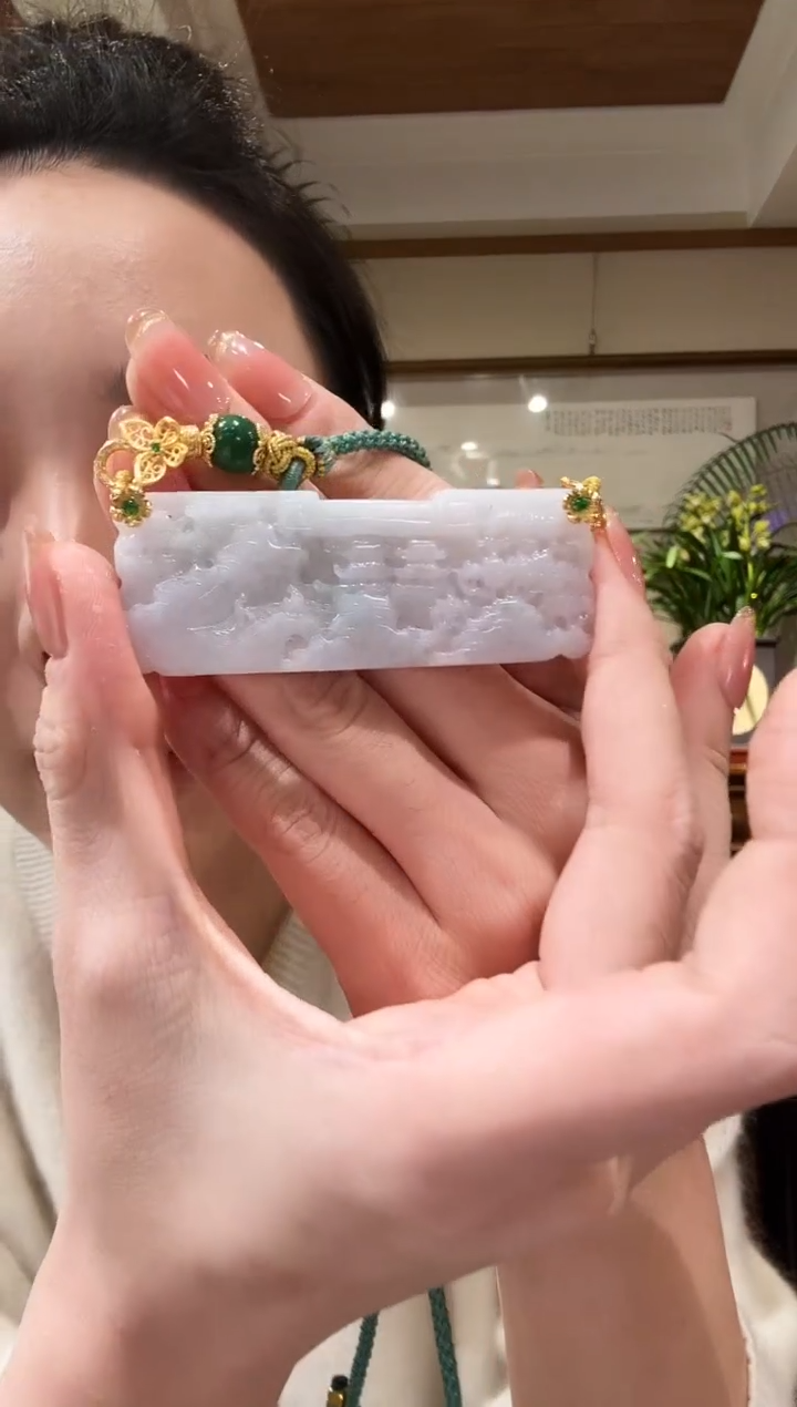 【闪购商品】翡翠颈饰未镶嵌国风