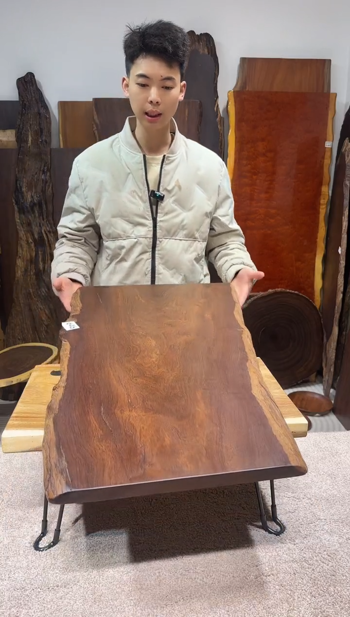 【闪购商品】风车木（黑檀木）尺寸80*43*2.3编号646