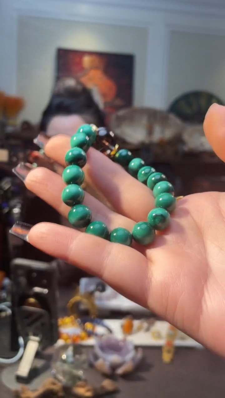 琉璃/树脂/塑料类孔雀手串