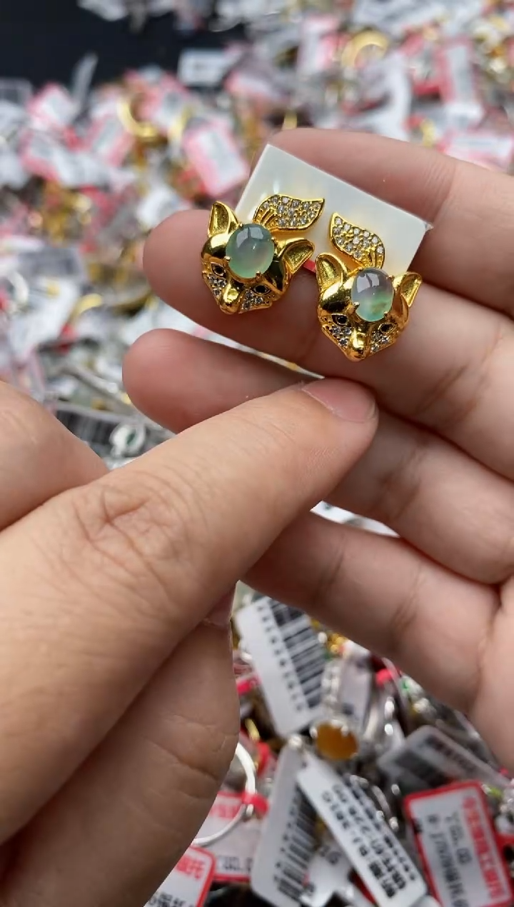 【闪购商品】翡翠戒指银S925镶嵌88888---8