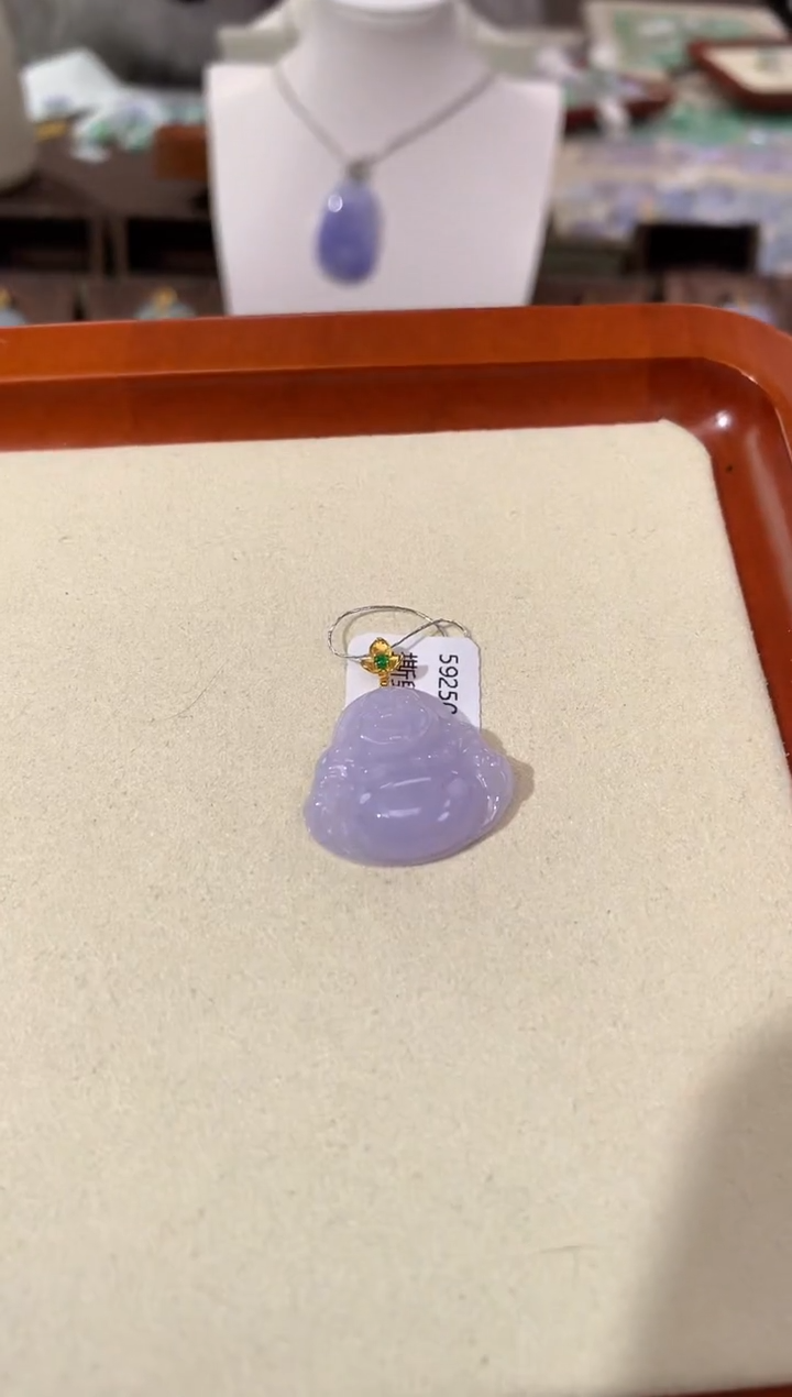 【闪购商品】翡翠颈饰未镶嵌天然缅甸a货翡翠