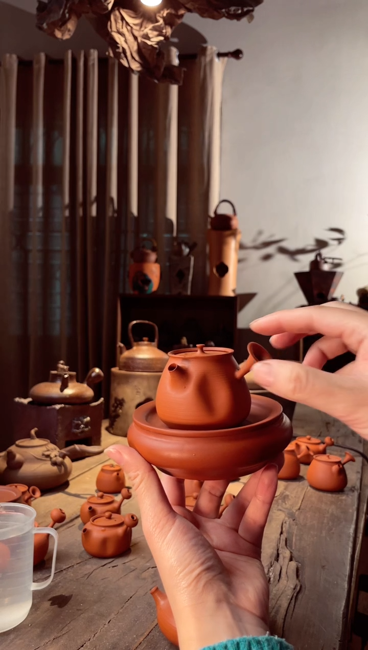 【闪购商品】壶潮州鸡蛋黄纯手拉泡茶壶120cc