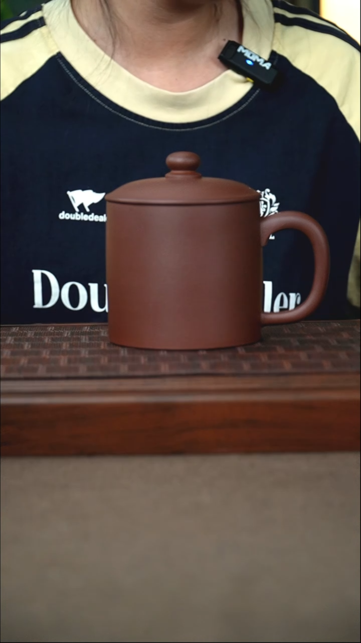 茶杯紫砂原矿底槽青老板杯 500cc