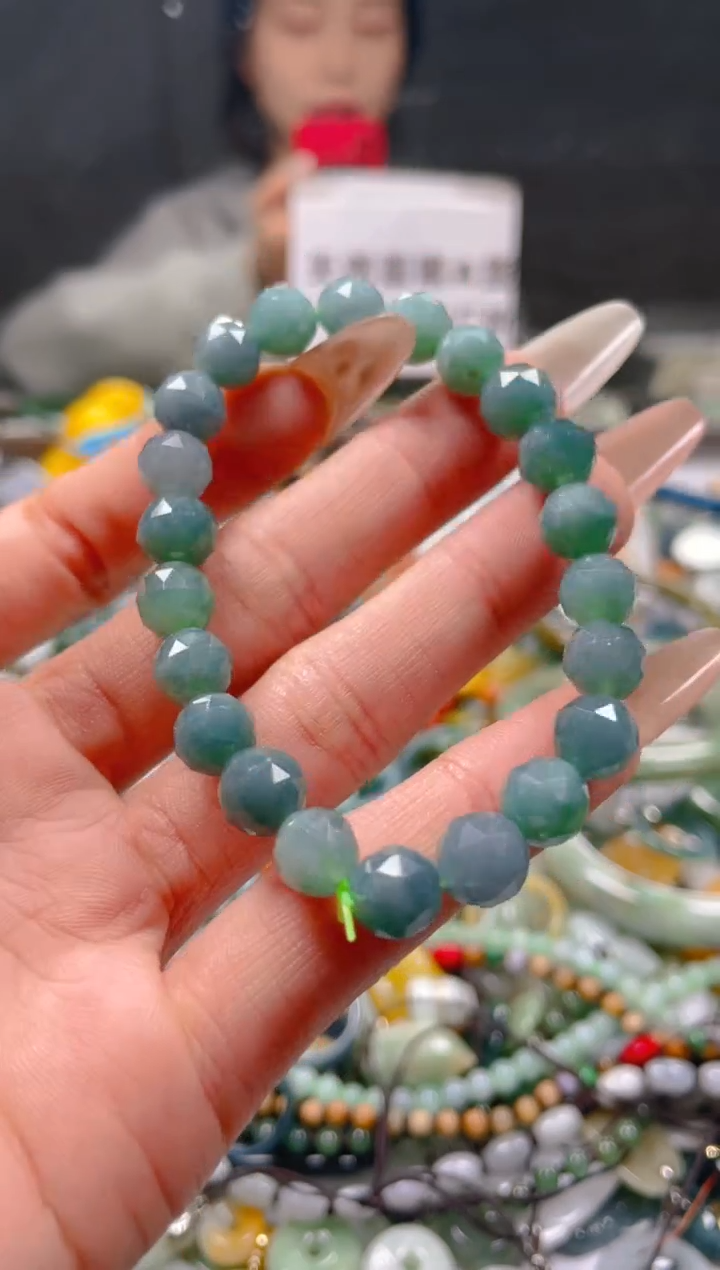 【闪购商品】翡翠颈饰未镶嵌/M/翡翠A货一图一物