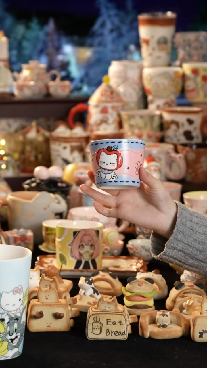 其他陶景德镇釉下彩手绘设计师款陶瓷