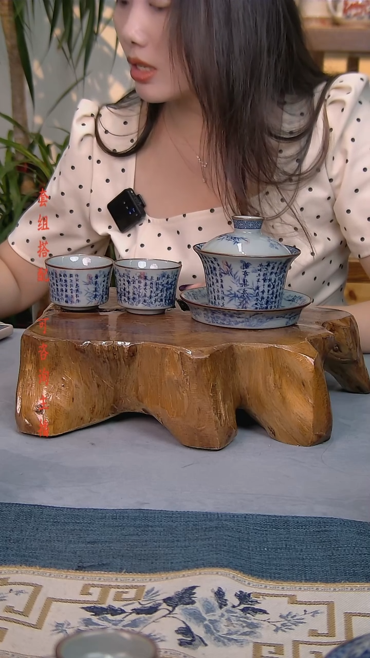 简装家用款3件套 老陶泥开片纹陶瓷茶具